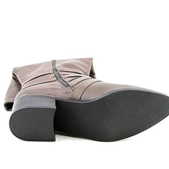 *SALE* MIA Noralee Knee-High Riding Boots Grey 9M - 6906 - 6845 - Picture 3 of 5